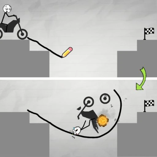 game Draw Bridge Puzzle