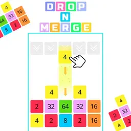 game Drop n Merge Blocks