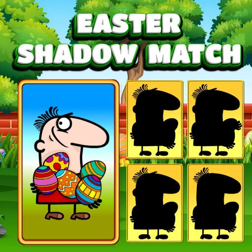 Easter Shadow Match Easter Shadow Match