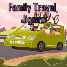 game Family Travel Jigsaw