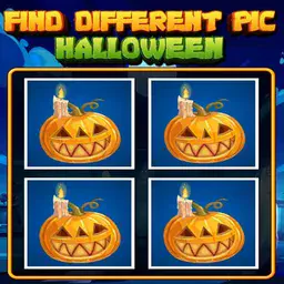 game Find Different Pic Halloween