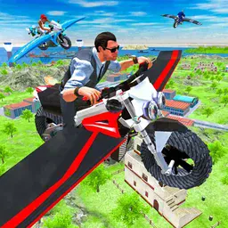 game Flying Motorbike Real Simulator