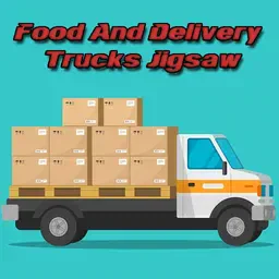 game Food And Delivery Trucks Jigsaw