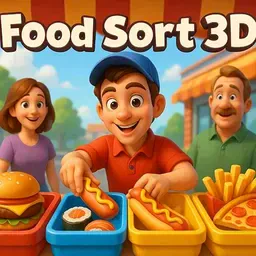 game Food Sort 3D