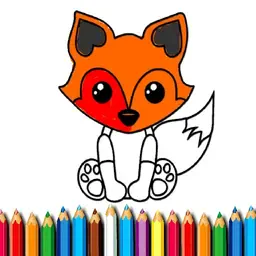 game Fox Coloring Book