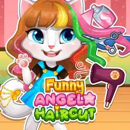game Funny Angela Haircut