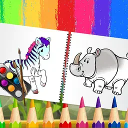 game Funny Animals Coloring Book