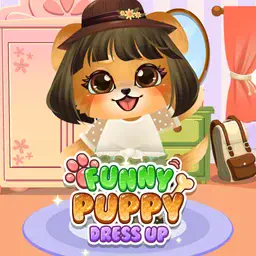 game Funny Puppy Dressup