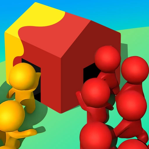 game Giant Crowd io House Capture