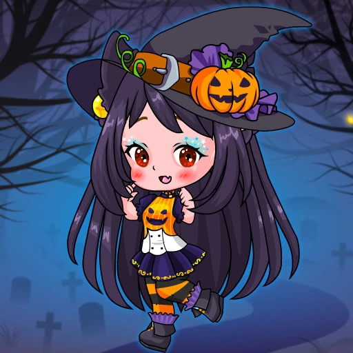 Halloween Chibi Couple Halloween Chibi Couple