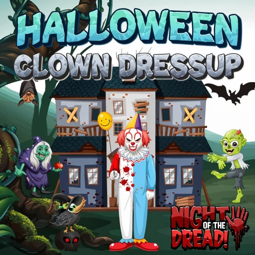 game Halloween Clown Dressup