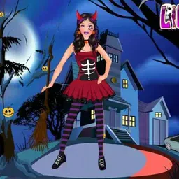 game Halloween Doll Party Fashion