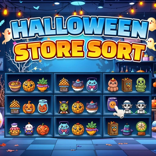 game Halloween Store Sort