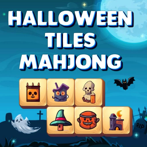 game Halloween Tiles Mahjong