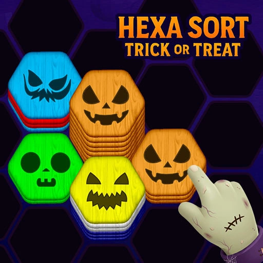 game Hexa Sort Trick or Treat