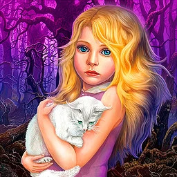 game Hidden Object - Girl and Cat