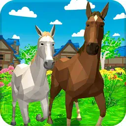 game Horse Family Animal Simulator 3D