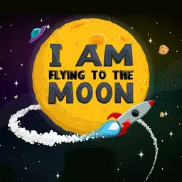 game I Am Flying to the Moon