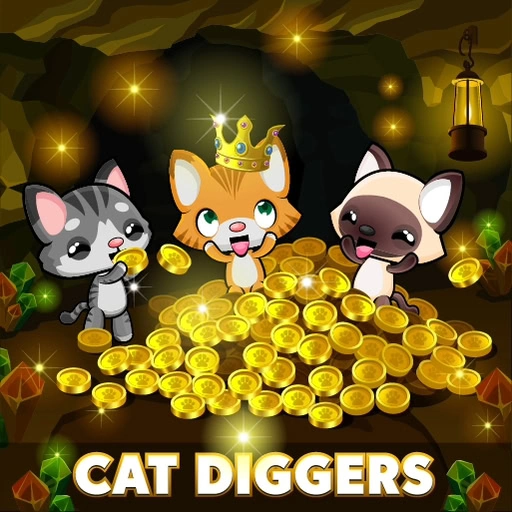 game Idle Cat Diggers