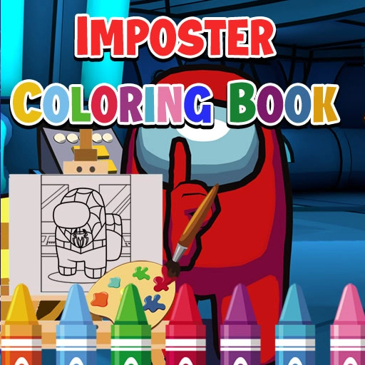 game Imposter Coloring Book