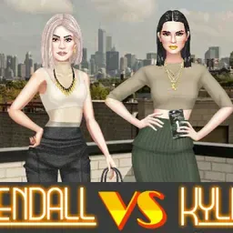 game Kendall Vs Kylie Yeezy Edition