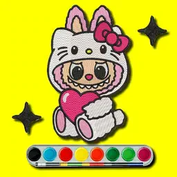 game Labubu Coloring Adventure