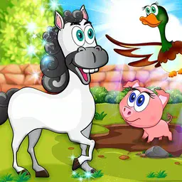 game Learning Farm Animals: Educational Games For Kids