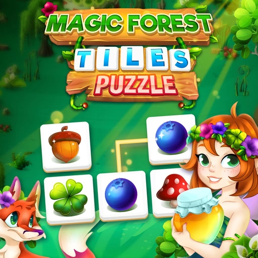game Magic Forest Tiles Puzzle