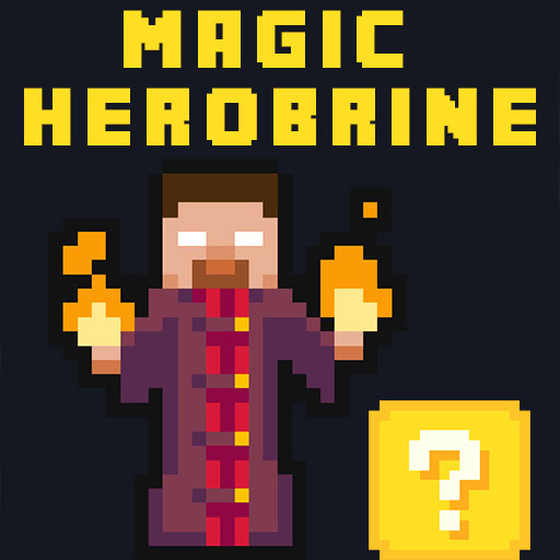 game Magic Herobrine - smart brain & puzzle quest