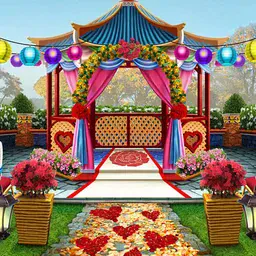game Mary Knots Garden Wedding Hidden Object