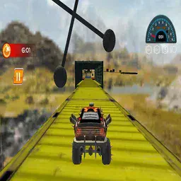 game Mega Levels Car Stunt Impossible Track Game