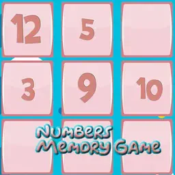 game Memory Game With Numbers