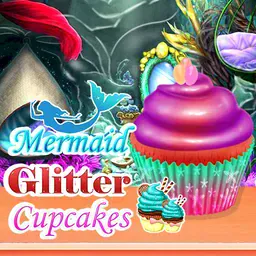 game Mermaid Glitter Cupcakes