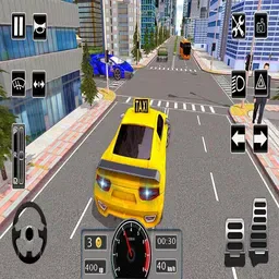 game Modern City Taxi Car Simulator