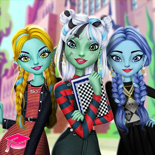 game Monster Girls High School Squad