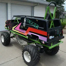 game Monster Truck Puzzle