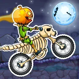 game Moto X3M Spooky Land