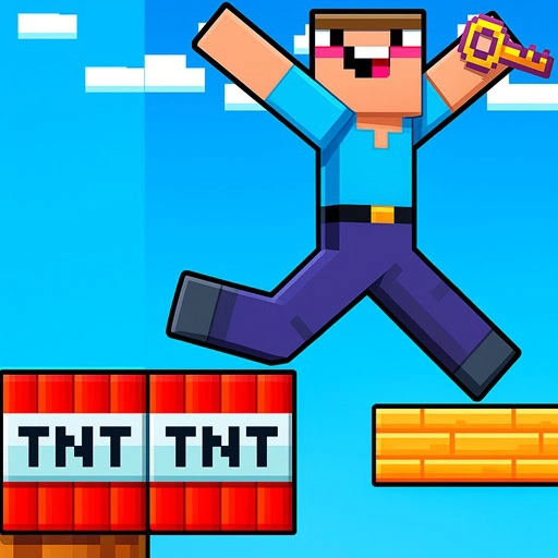 game Noob: parkour tricks