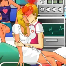 game Nurse Kissing