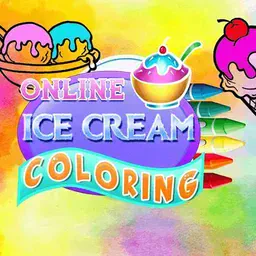 game Online Ice Cream Coloring