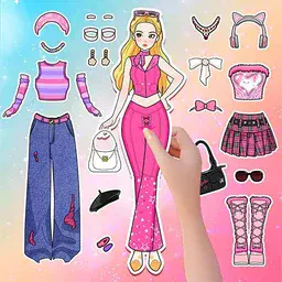 game Paper Doll Diary: Dress Up DIY