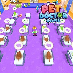game Pet Doctor Business Tycoon-Pet care game