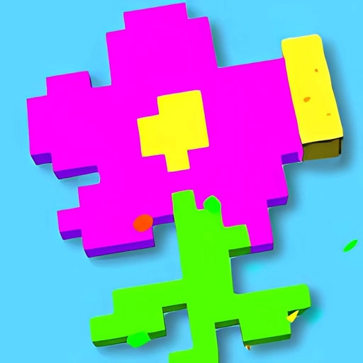 game Pixel Block 3D