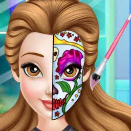 game Princess Face Painting Trend