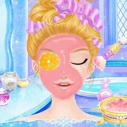 game Princess Salon Frozen Party