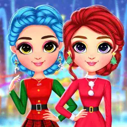 game Rainbow Girls Christmas Outfits