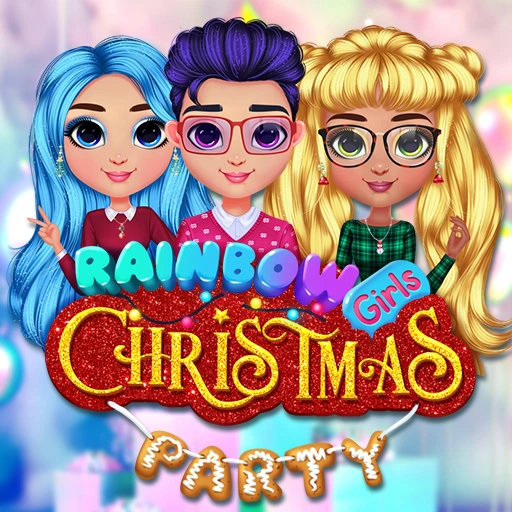 game Rainbow Girls Christmas Party