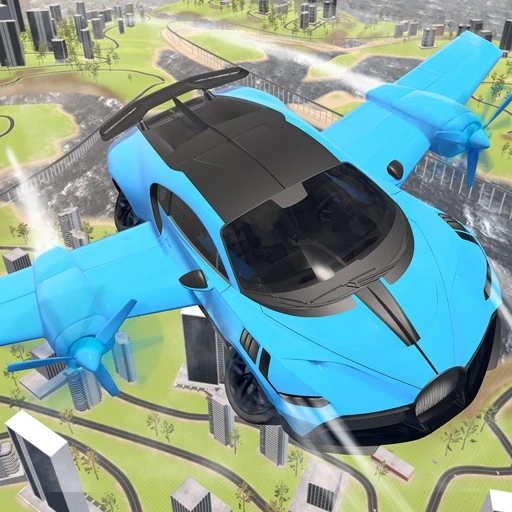 game Real Sports Flying Car 3d