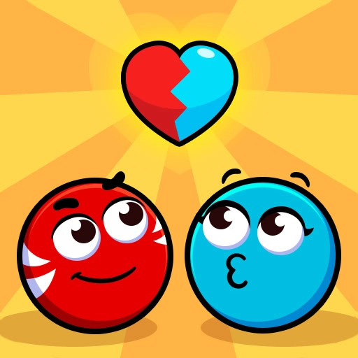 game Red and Blue Ball Cupid love