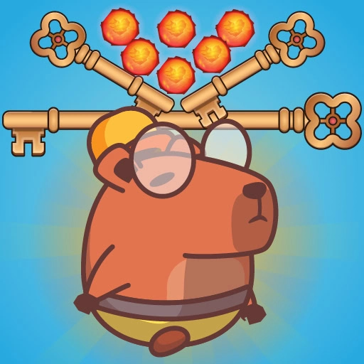 game Save Baby Capybaras - Pull Pin